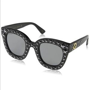 GG 0116 S- GG0116S Cat Eye Sunglasses 49mm